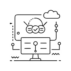 vpn gateway icon, vpn gateway vector illustration-simple illustration of vpn gateway , perfect for vpn gateway logos and icons