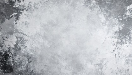 Top-down view of grunge cement with white gradient