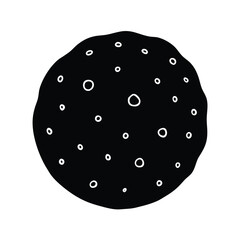 black and white sphere