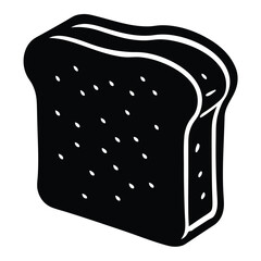 black and white bread