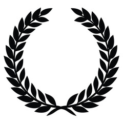 Obraz premium golden laurel wreath