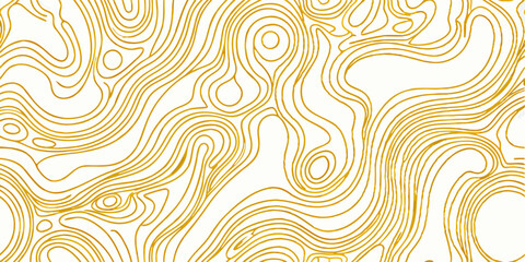 Abstract Gold Swirl Lines Pattern Background Texture