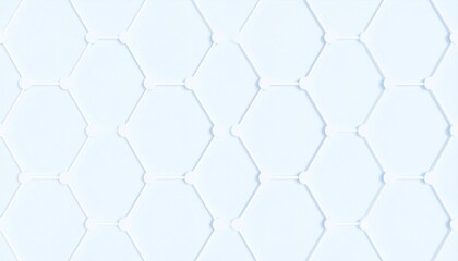 Fototapeta premium Minimalist Hexagonal Pattern Background in Soft White Color for Modern Design Elements and Clean Aesthetic Appeal