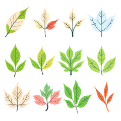 Obraz premium Illustration Vector Of Leaf Design Element