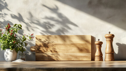 Wooden Kitchen Decor with Natural Elements