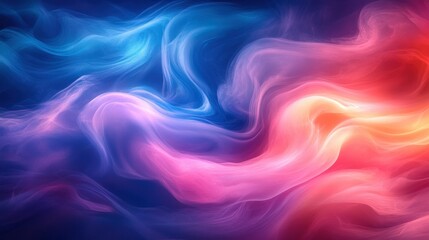 Obraz premium Abstract swirling colors, dynamic flow