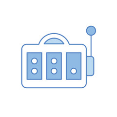 Slot Machine Vector icon