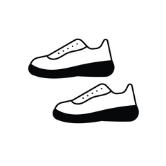 Shoes Vector icon