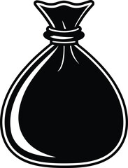 money bag silhouette