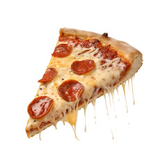 pizza isolated on a white background