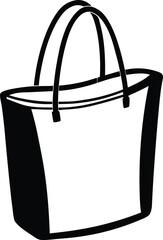 tote bag silhouette