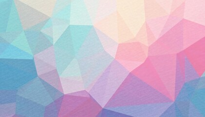 Abstract geometric pattern in calming pastel hues, geometric, modern, clean