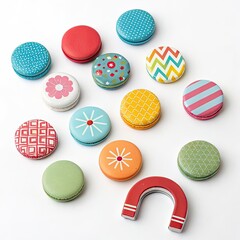 colorful easter eggs