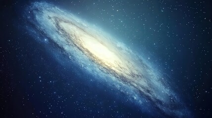 Fototapeta premium Spiral Galaxy in Deep Space