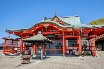 犬山市、成田山大聖寺の本堂