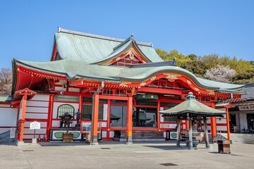 犬山市、成田山大聖寺の本堂