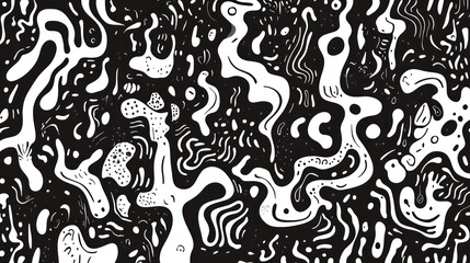 Obraz premium Abstract organic shapes (1)