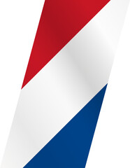 Stylized flag of Netherlands