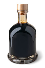 Ampoule bottle of balsamic vinegar of Modena isolated