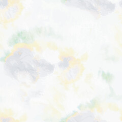 Obraz premium Tye Die Yellow Boho. Gray Swirl Watercolor. Seamless Tie Dye Print. Yellow Green Tie Dye. Japanese Fabric Pattern. Tye Yellow Pattern. Vector Grey Print. Grey Grunge Shirt. White Vector Background.