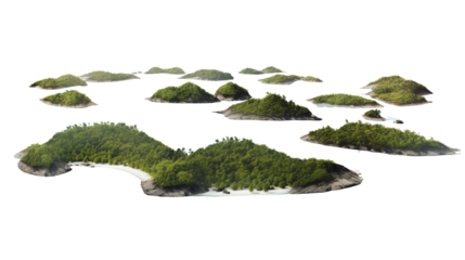 islands transparent background png