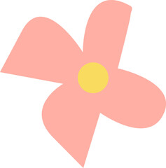 Abstract Floral Motif