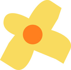 Abstract Flower Paper Cut