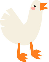 Happy Goose Paper Cut