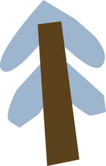 Abstract Tree Paper Cut