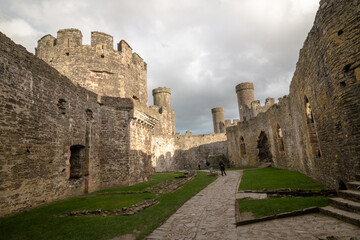 Views from Conwy Castle, Wales