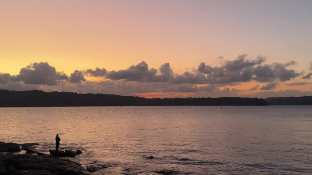 sunset in sydney 