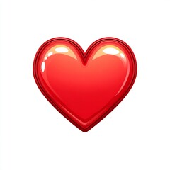 Red Heart Symbol Emoji 