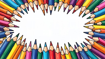 National Coloring Book Day sale banner design free space in the center
