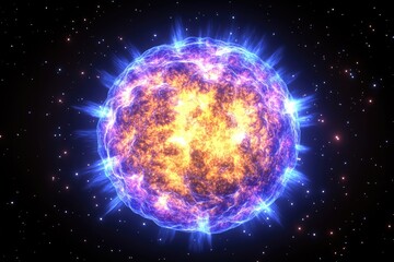 Obraz premium Cosmic Sphere of Energy