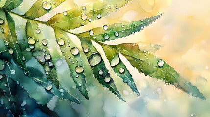 dewdrop glistening leaf