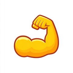 Strong Flexing Arm Emoji