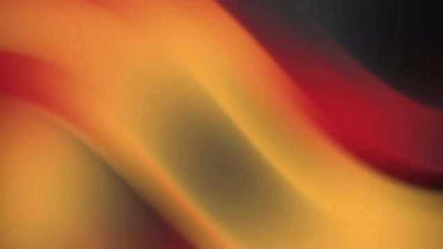 Abstract Color Waves Flowing Smoothly in Seamless Loop