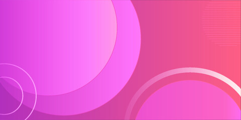 Abstract Colored Pink, Purple and Orange Circles Shapes Background.eps10