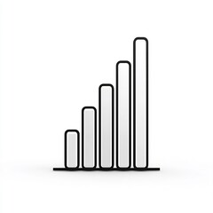 Rising Abstract Bar Chart
