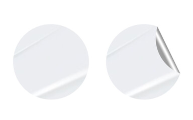 Blank Texture For Sticker Mockup