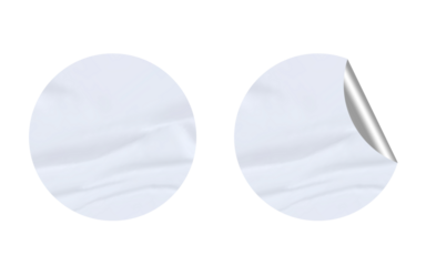 Blank Texture For Sticker Mockup