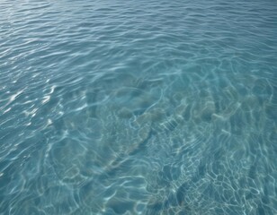 Obraz premium Serene light blue water, gentle undulations, calm surface , graphic, oceanic, marine