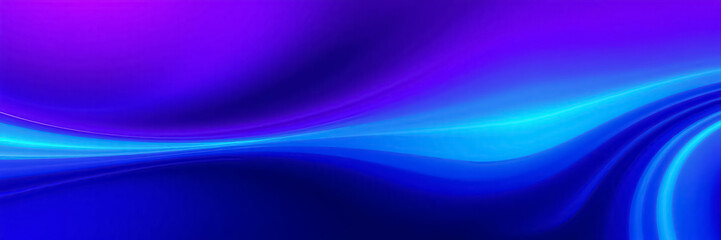 Abstract wave blue purple color flow dynamic background