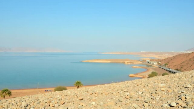 Dead Sea Salty Coastline, Israel