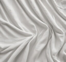 Wrinkled white fabric, seamless texture  Vintage cloth background , pattern, wallpaper