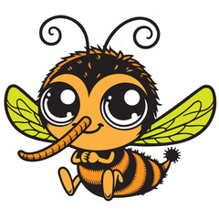 bee cartoon character