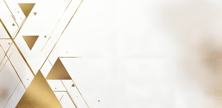 Abstract gold geometric background modern design elegant minimalist