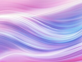 Obraz premium Elegant Soft Waves in Shades of Pink and Blue for Background Design