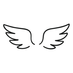 Obraz premium Doodle Wings