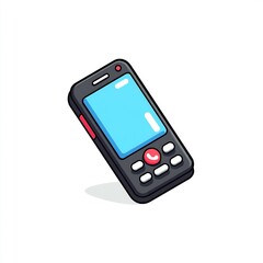 Fototapeta premium Phone with unread message notification